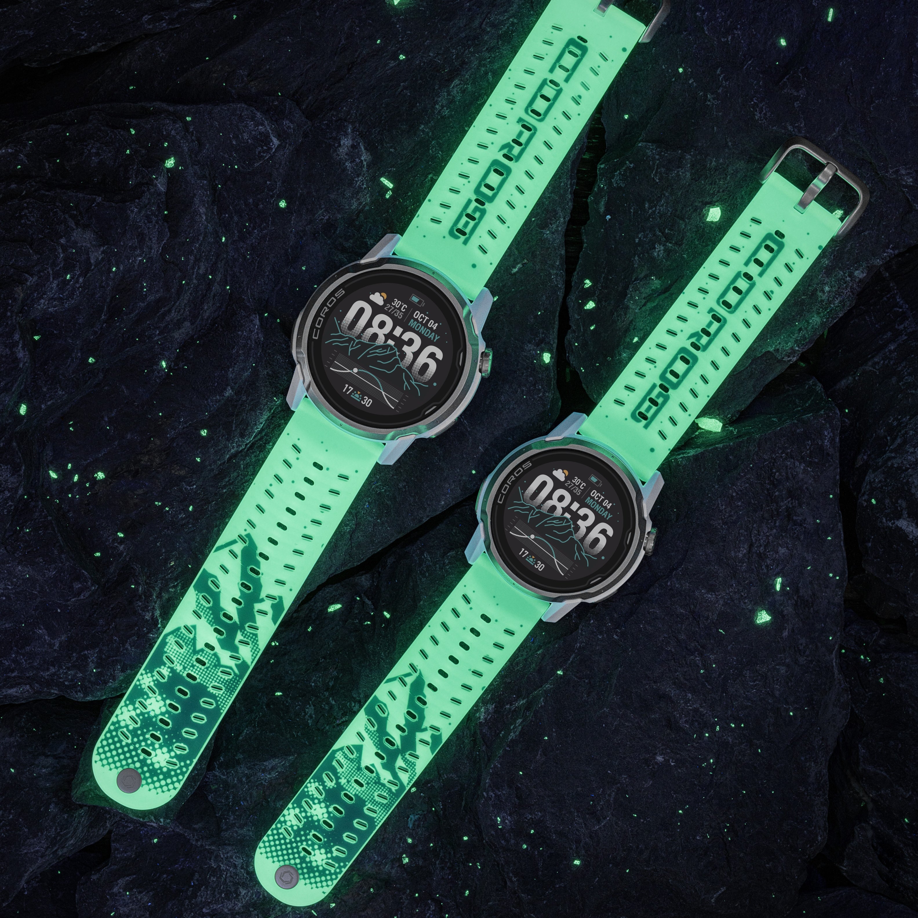 COROS APEX 4 Silicon Band - Night Climber